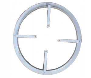 Suporte Aro Metálico 150mm Branco